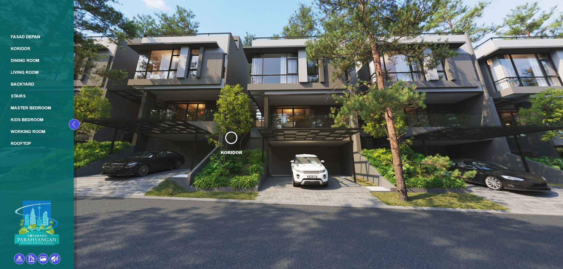 KLAY interactive tour interface