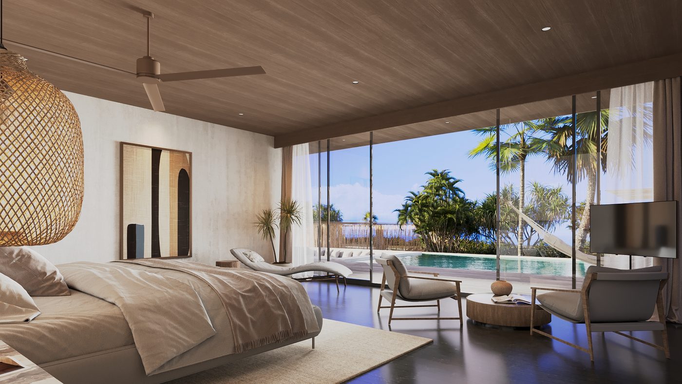 Anantara Zanzibar resort visualization